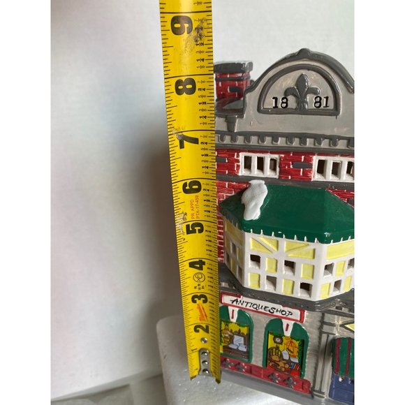 Department 56 Snow Village-COBBLESTONE ANTIQUE SHOP - In Styrofoam - Picture 9 of 12